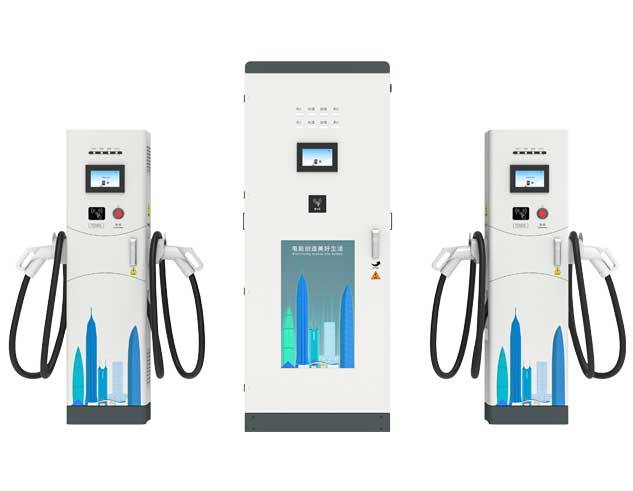 180KW240KW分體四槍直流充電樁